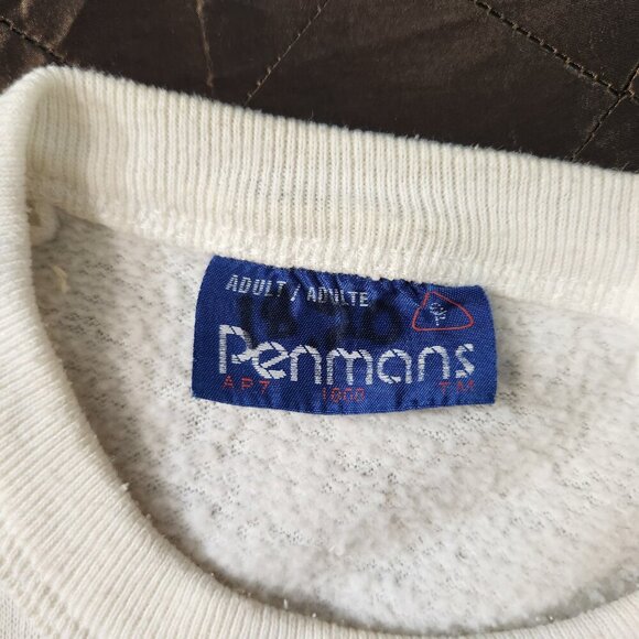 Vintage Lund BC Short Sleeve Sweatshirt Size Small Penmans - Picture 7 of 11